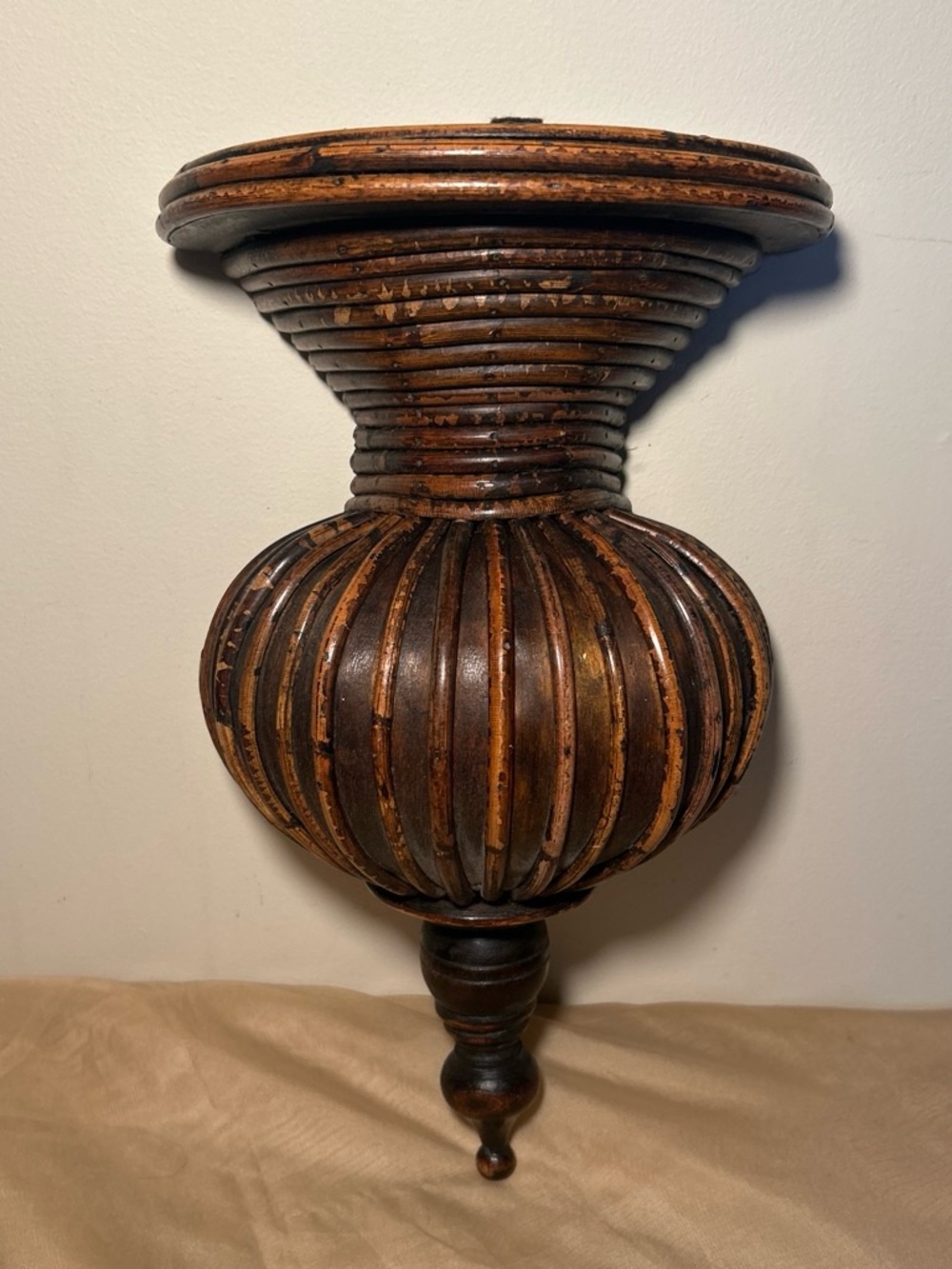 Decorative Brown Wood Wall shelf